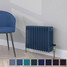 CT4-C-400-BLUE-TH - Classic Blue 4 Column Radiator H400mm x W990mm CT4-C-400-BLUE-TH - Classic Blue 4 Column Radiator H400mm x W990mm